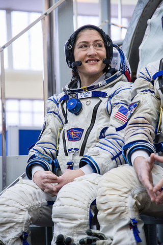 NASA astronaut Christina Koch.